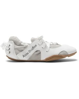 Acne Studios Zapatillas con aberturas - Blanco