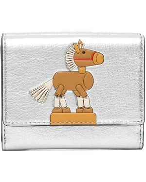 Anya Hindmarch Year Of The Horse Wallet - Gray