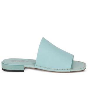 Tod's Open-Toe Slip-On Sandals - Blue