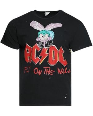 MadeWorn Camiseta Ac/Dc Trapped Like A Fly On The Wall - Negro