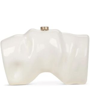 Cult Gaia Clutch Scrunch - Bianco