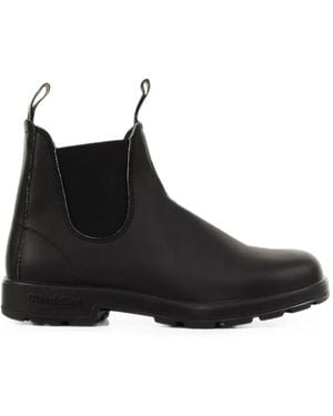 Blundstone Round-Toe Leather Chelsea Boots - Black