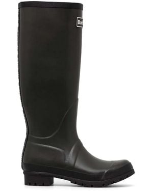Barbour Bottines À Logo - Noir