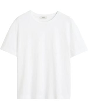 TOTEME Classic Logo-Embroidered T-Shirt - White