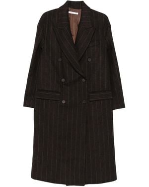 Mar De Margaritas Jas Met Krijtstreep - Zwart