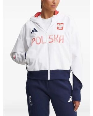 adidas Poland Hooded Sweatshirt - ホワイト