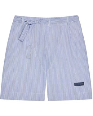 Givenchy Bermuda A Righe - Blu