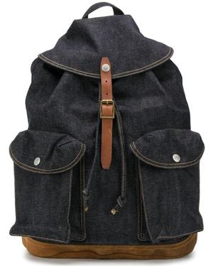 RRL Riley Denim Backpack - Black