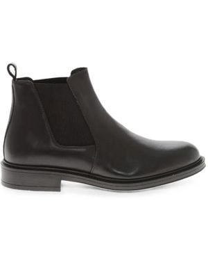 Amedeo Testoni Chelsea-Boots Mit Runder Kappe - Schwarz