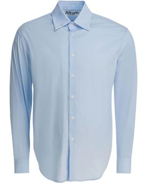 Altum Camicia Con Bottoni - Blu