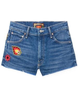 La DoubleJ X Mother The Dodger Short Fray Shorts - Blue