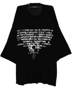 Julius T-Shirt The Order Of Chaos - Nero