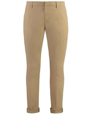 Dondup Stretch-Cotton Chino Pants - Natural