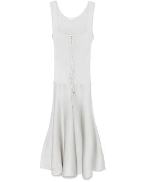 Judy Turner Mars Midi Dress - White