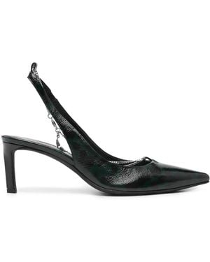 Zadig & Voltaire First Night Leren Pumps - Zwart