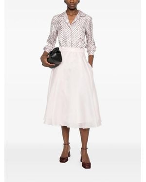 Max Mara Silk Shirt - White