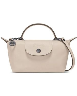 Longchamp Xtra Xs Le Pliage Shoulder Bag - Natural