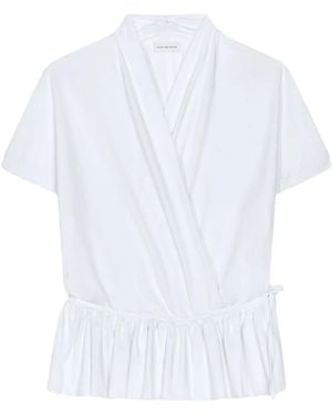 Dries Van Noten コットン Tシャツ - ホワイト