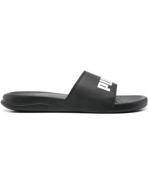 PUMA Popcat Slides - Black