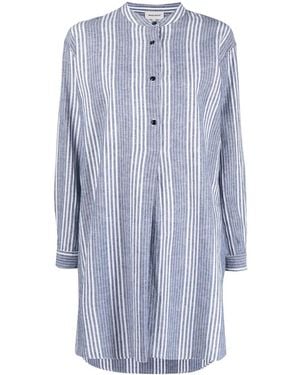 Woolrich Striped Long-Sleeve Shirt - Blue