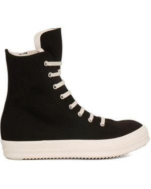 Rick Owens Drkshdw High-Top Trainers - Black