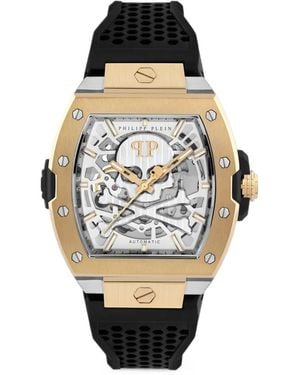 Philipp Plein Skeleton Skull 44Mm Watch - Metallic
