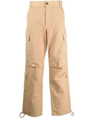 DARKPARK Wide-Leg Cargo Trousers - Natural