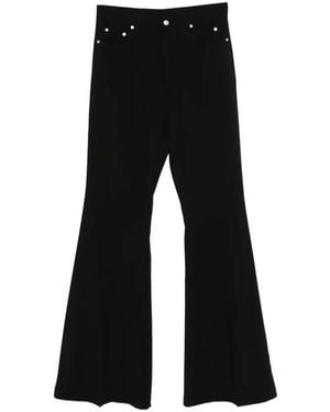Rick Owens Bolan Flared Jeans - Black