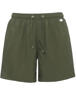 MC2 Saint Barth Lighting Pantone-Label Drawstring Swim Shorts - Green