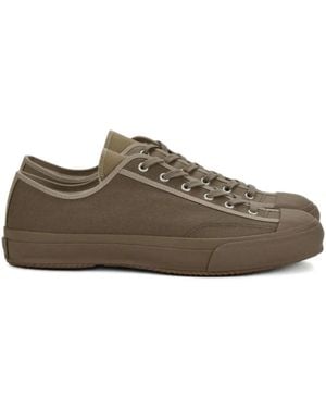 Moonstar Gym Classic Canvas Lace-Up Sneakers - Brown