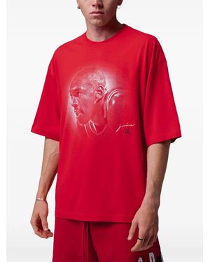 Nike Flight Essentials Graphic-Print T-Shirt - Red
