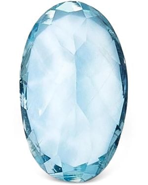 Loquet London Aquamarine March Birthstone Charm - White