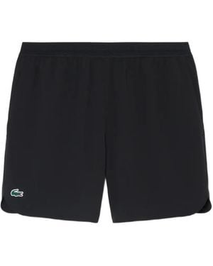 Lacoste Tennis X Novak Djokovic On Court Shorts - Black
