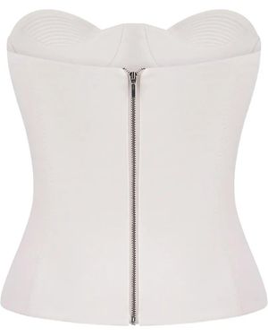 Anna October Raya Strapless Corset - White