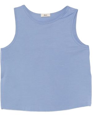 Herno ラウンドネック タンクトップ - ブルー