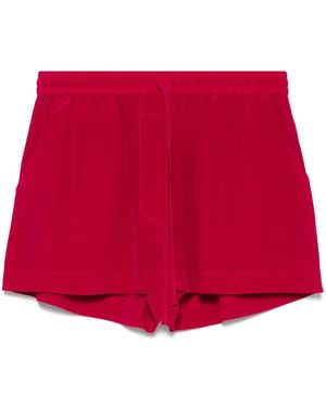 P.A.R.O.S.H. Silk Shorts - Red
