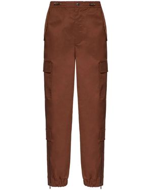 Valentino Garavani ストレート カーゴパンツ - ブラウン