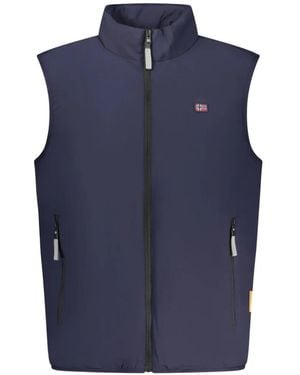 Norway 1963 Logo-Patch Zip-Up Jacket - Blue