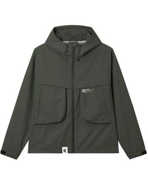 Chocoolate Zip-Up Hooded Jacket - Green