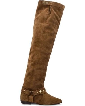 Isabel Marant Selize スエードブーツ - ブラウン