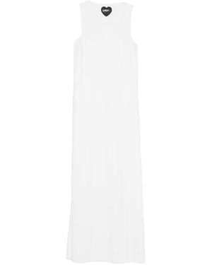 Rrd Cut-Out Sleeveless Midi Dress - White