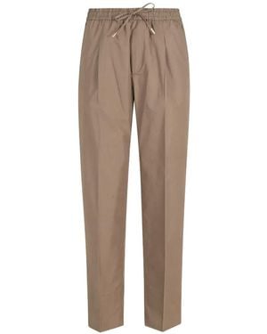 Briglia 1949 Wimbledon Pleated Trousers - Natural