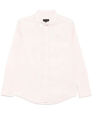 SPORT b. by agnès b. Dinosaur-Embroidered Striped Shirt - Pink