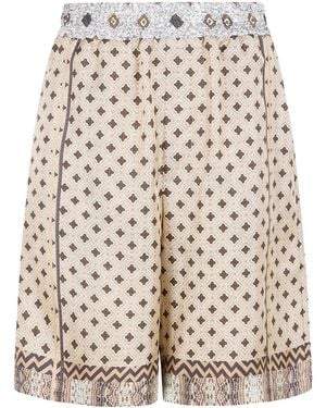 Pierre Louis Mascia Aloe Shorts - Natural