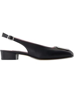 CAREL PARIS Coquelicot Ballet Flats - Black