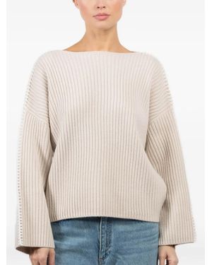 Rag & Bone Ingrid Ribbed Jumper - White