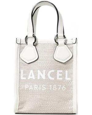 Lancel Summer Top-Handles Tote Bag - White