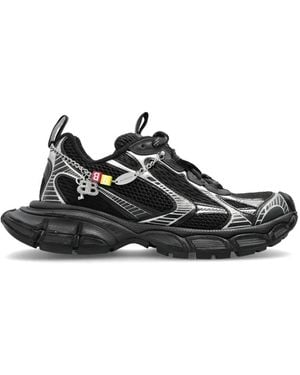 Balenciaga Baskets 3Xl En Résille À Breloques - Noir