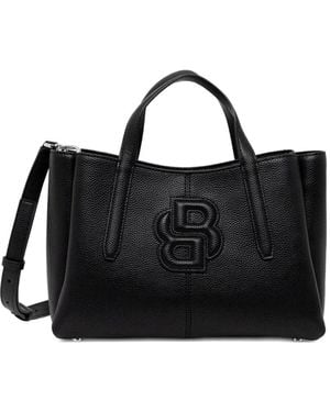 BOSS Bolso shopper granulado - Negro