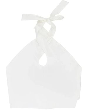 Rhude Top Con Nodo - Bianco